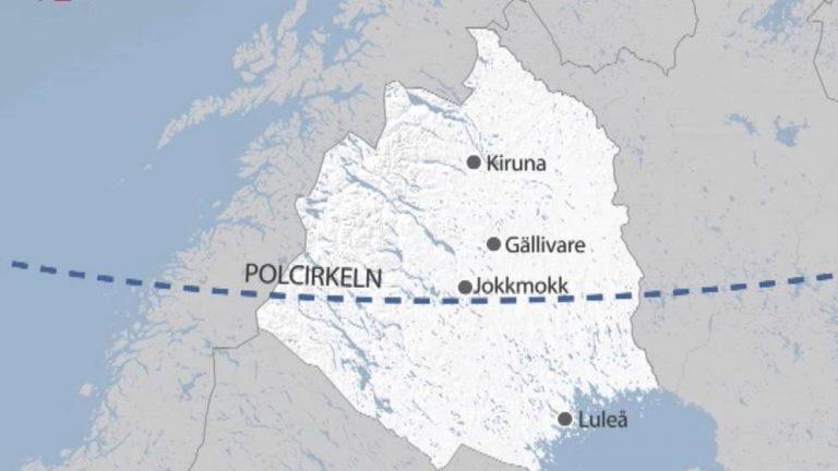 Polcirkeln karta